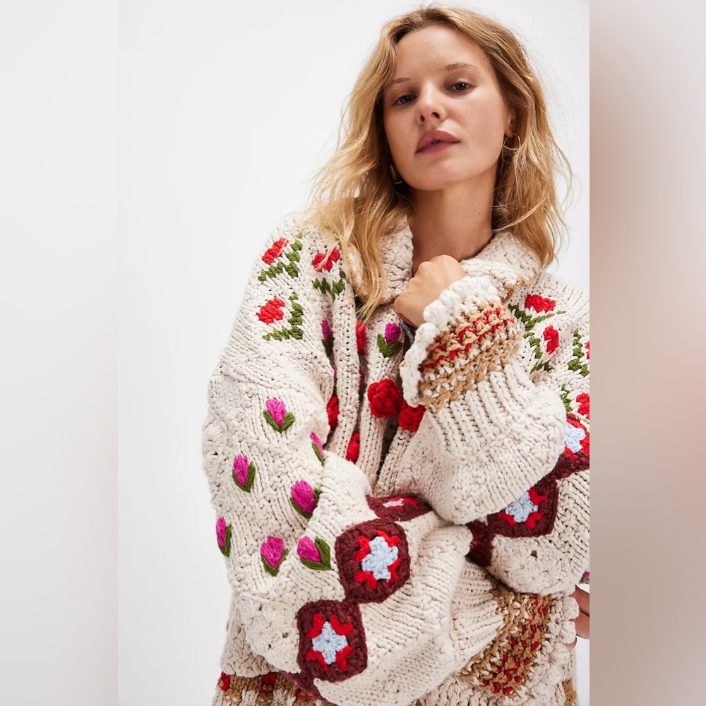 free people Rose Bud Cardigan - Picture 2 of 7